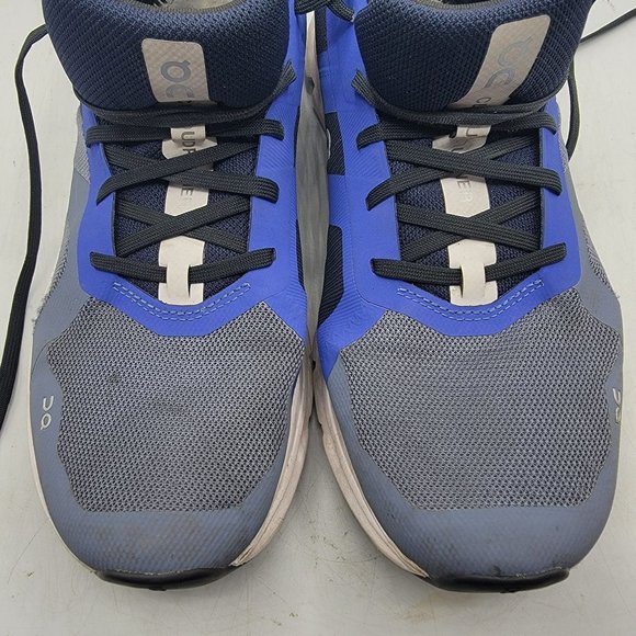 On Running Cloudrunner Mens 10 Running Shoes Metal Midnight Blue Athletic main image 13